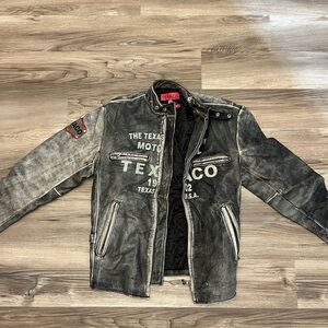 Texaco leather jacket